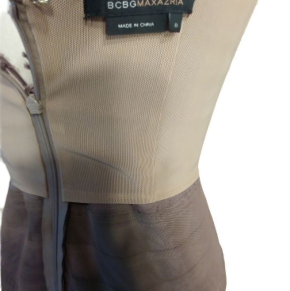 BCBG Maxazria bronze dress - Picture 5 of 7
